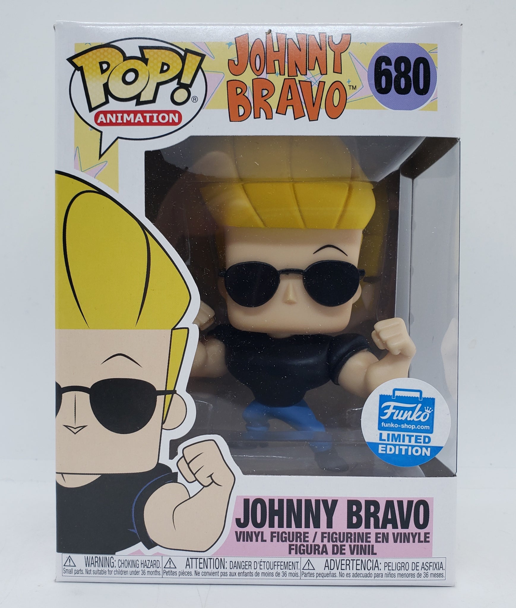 Johnny Bravo Cartoon Network Plastic Collectible
