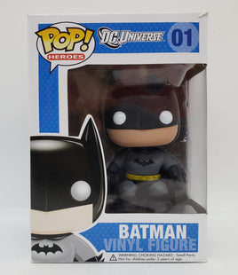 Funko Pop! Heroes DC Universe Batman (Black Batman Logo) #01
