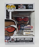 Funko Pop! Marvel: Studios The Falcon and the Winter Soldier Year of the Shield Amazon Exclusive Captain America #818