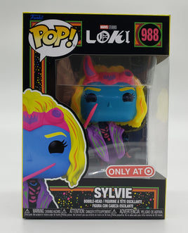 Funko Pop! Marvel Studios: Loki Target Exclusive Sylvie (Black Light) #988