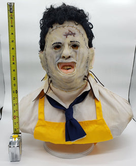 Custom Texas Chainsaw Massacre Life-Size Resin Leatherface Bust by Jason Hammond