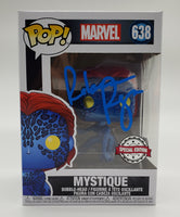 Funko Pop! Marvel X-Men Special Edition Mystique #638 Signed by Rebecca Romijn Beckett Certified
