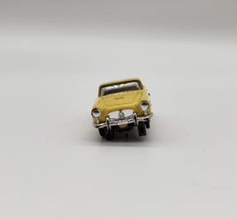 Aurora Maserati Yellow Mini Vehicle Slot Car NOT TESTED