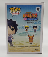 Funko Pop! Animation Naruto: Shippuden Sasuke Uchiha #72 Signed by Yuri Lowenthal JSA Certified