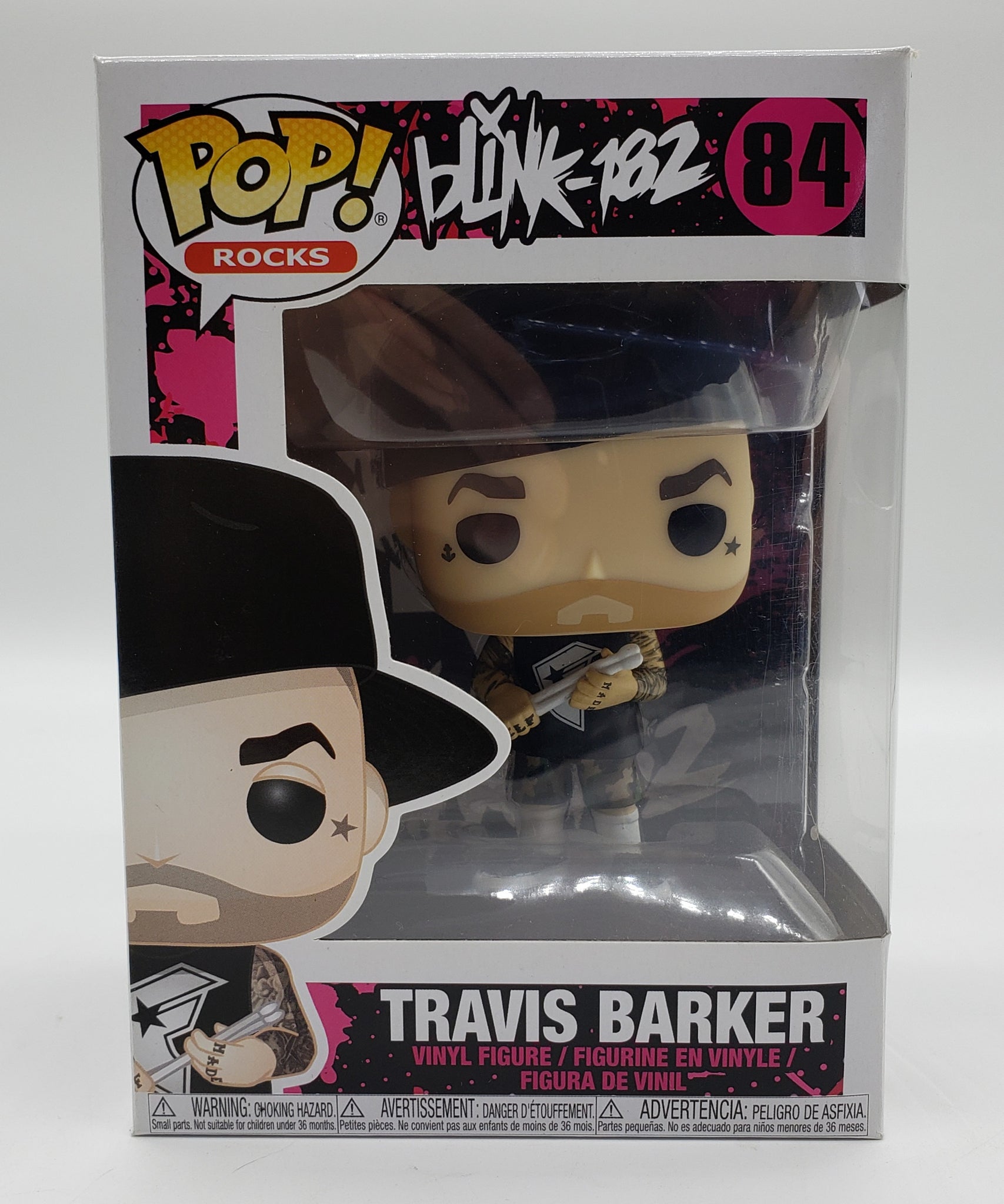 Funko Pop! Rocks Blink 182 Travis Barker #84| Toy Fiends Collectibles