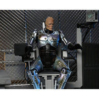 NECA RoboCop Ultimate Battle-Damaged RoboCop with Chair 7-Inch Scale Action Figure