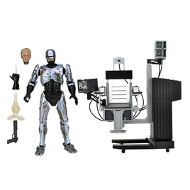 NECA RoboCop Ultimate Battle-Damaged RoboCop with Chair 7-Inch Scale Action Figure