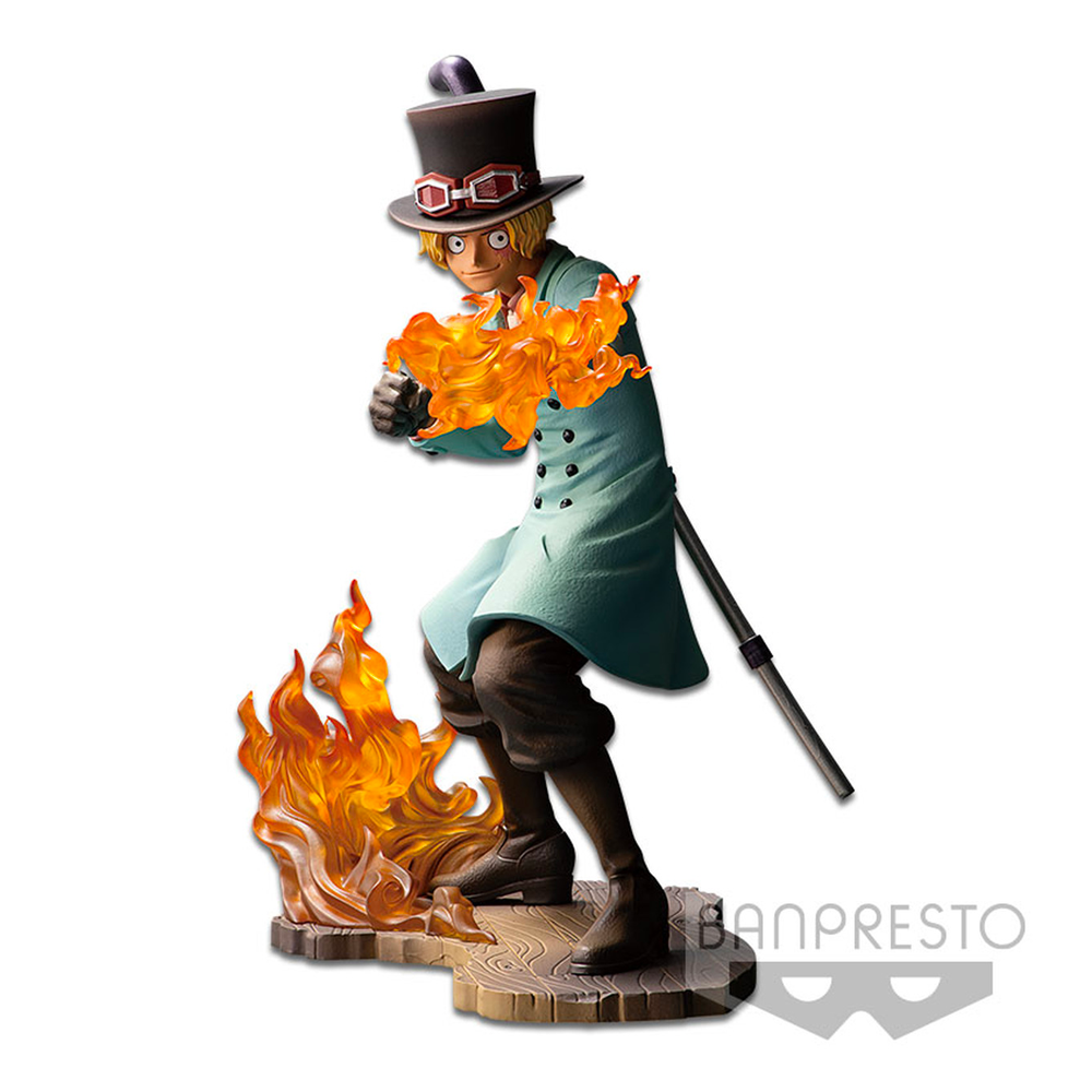 BANPRESTO: ONE PIECE: STAMPEDE - SABO FIGURE (BROTHERHOOD III BANPRESTO: ONE PIECE: STAMPEDE - SABO FIGURE (BROTHERHOOD III