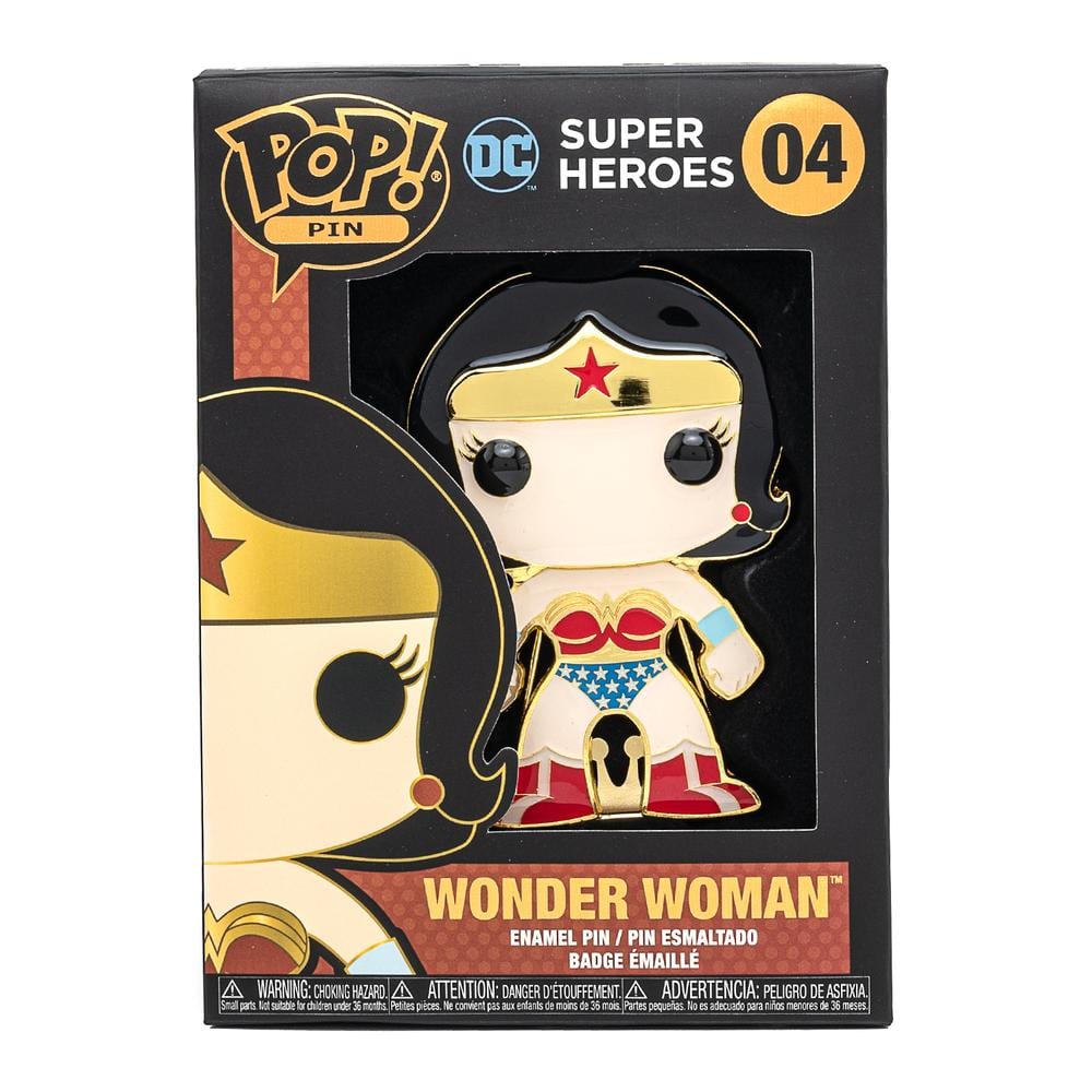 Funko Pop Pin! DC Super Heroes Wonder Woman #04| Toy Fiends