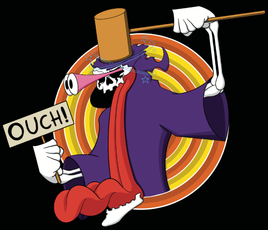 (Toon Fiend 5 x 5 Collectible Sticker) Blacklanternart Collab Exclusive