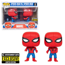 Funko Pop! Marvel Entertainment Earth Exclusive Spider-Man vs. Spider-Man 2-Pack