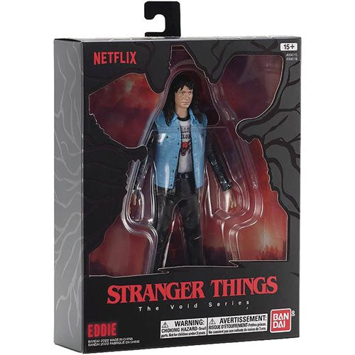 Bandai Minix Stranger Things Eddie Model | Collectable Eddie Stranger  Things Figure | Bandai Minix Stranger Things Merchandise Range | Stranger  Things