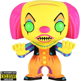 Funko Pop! Movies IT: The Movie Entertainment Earth Exclusive Pennywise (Black Light) #55