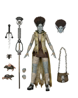 NECA Universal Monsters x Teenage Mutant Ninja Turtles 7” Scale Action Figure – Ultimate April as The Bride