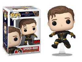 Funko Pop! Marvel Spider-Man No Way Home AAA Anime Exclusive Spider-Man (Black and Gold Suit) (Maskless) #1073