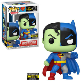 Funko Pop! DC Heroes Entertainment Earth Exclusive Composite Superman #468