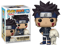 Funko Pop! Animation Naruto: Shippuden Kiba with Akumaru #1194